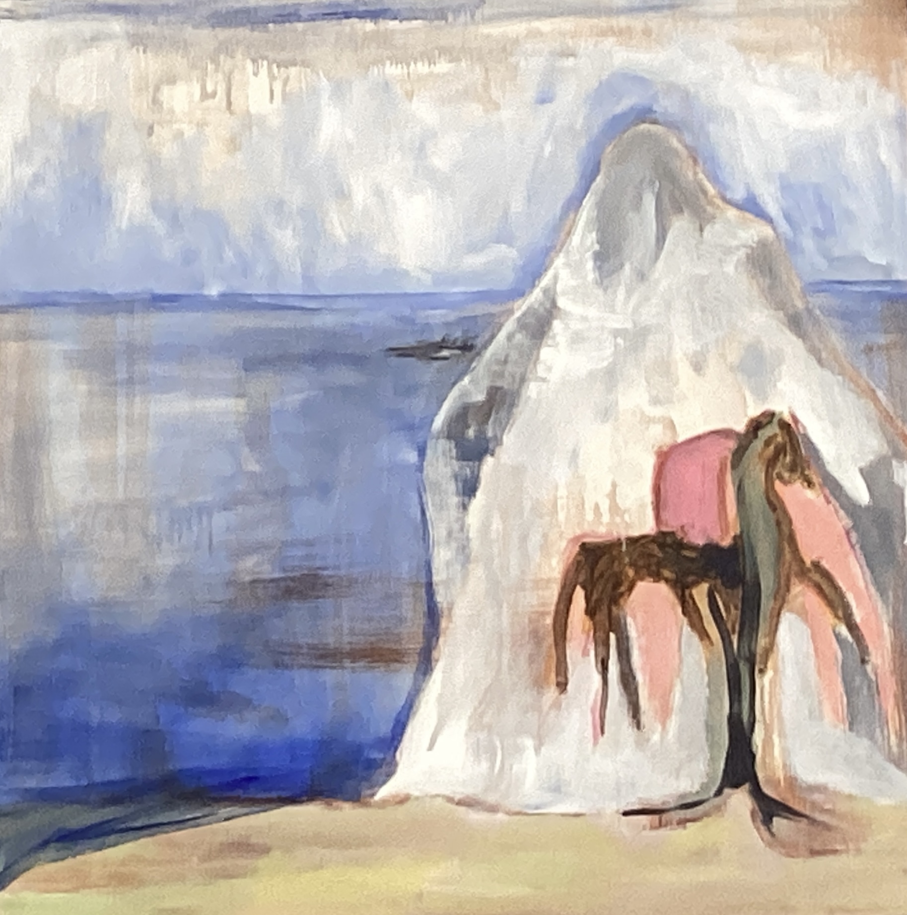 Dialogue VII | 2023 | Acrylic | 70 cm x 70 cm (27,5 x 27,5 in)