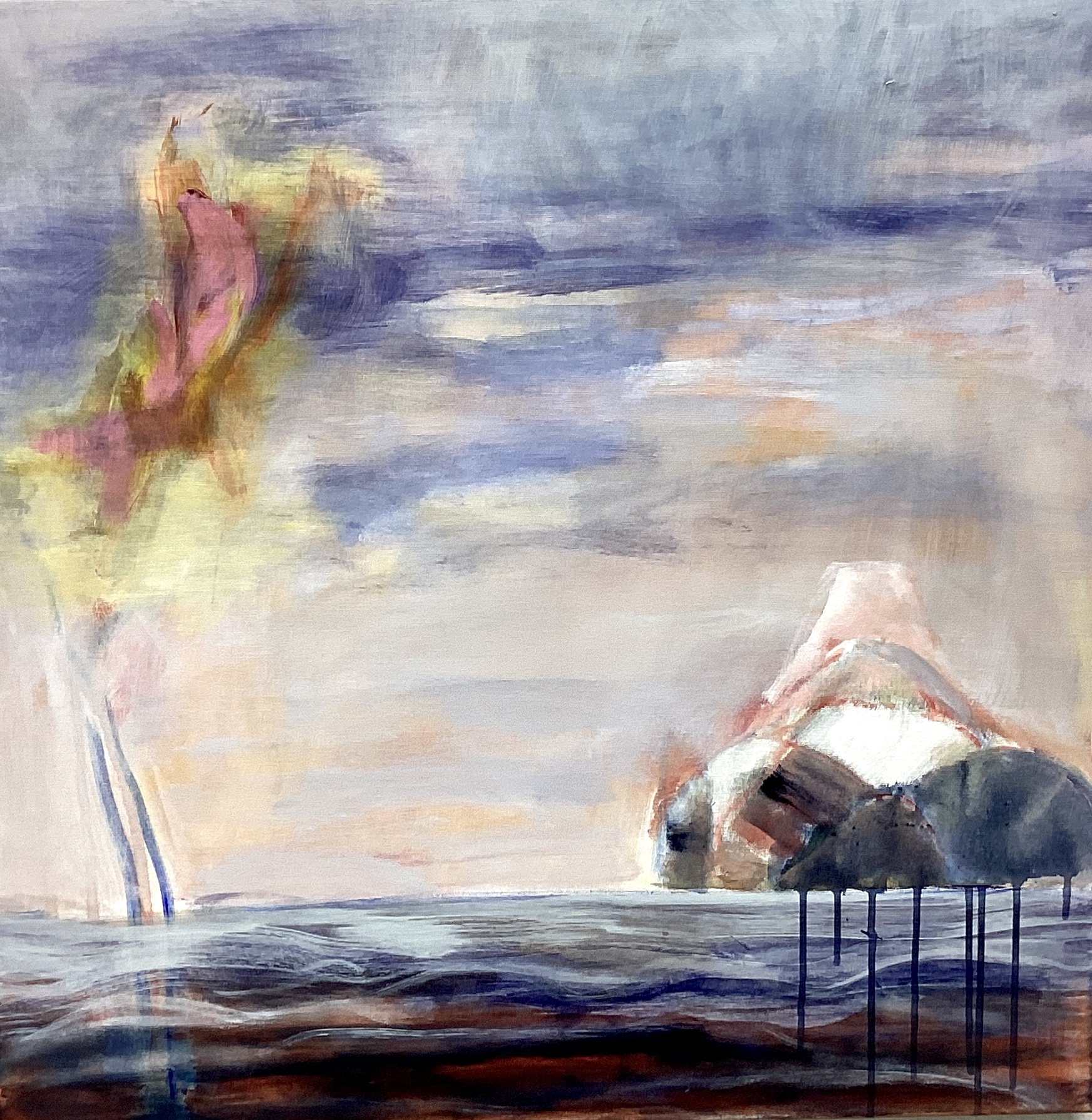 Dialogue VI | 2023 | Acrylic | 70 cm x 70 cm (27,5 x 27,5 in)