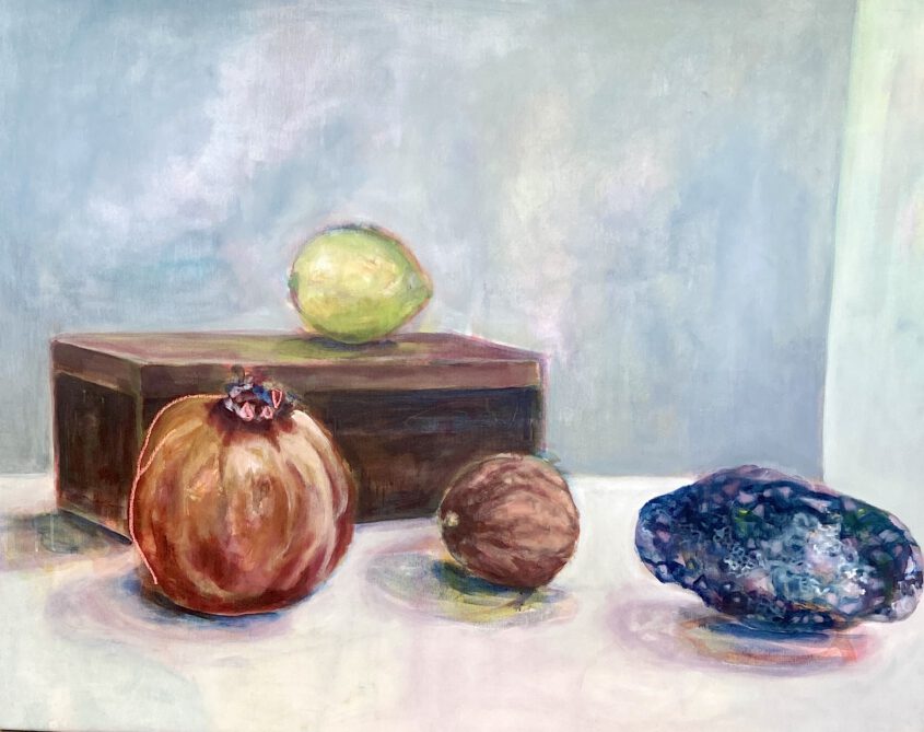 Still Life IV | 2022 | Acrylic & Oil Pastel | 70 cm x 90 cm (27,5 x 35,4 in)